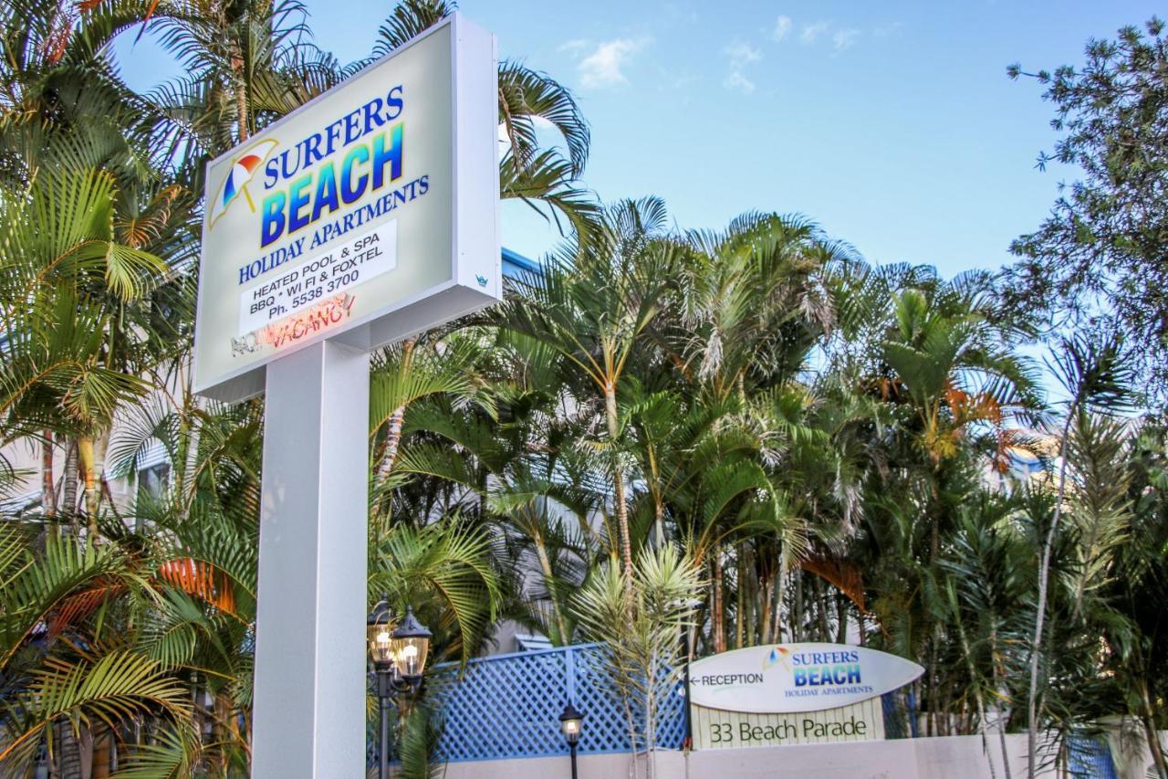 Surfers Beach Holiday Apartments Gold Coast Zewnętrze zdjęcie